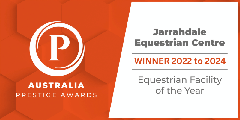 Jarrahdale Equestrian Centre Winner 2022 to 2024 - Equestrian Facility of the year